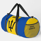 Sac De Sport Indicateur Barbade de nom personnalisé (Coin droit)