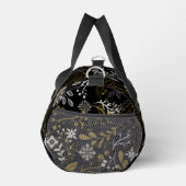 Sac De Sport Intricate floral pattern with gold and white  (Droite)