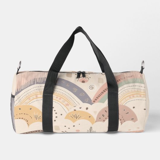 Sac De Sport Ivory Boho Rainbow (Verso)