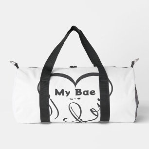 Sac De Sport J'adore mon chéri • Tu = ♥