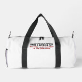 Sac De Sport J'ai pris la parole (Verso)