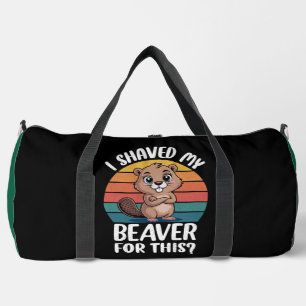 Sac De Sport J'ai rasé mon castor