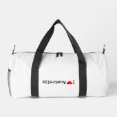 Sac De Sport J'aime l'Australie (Verso)