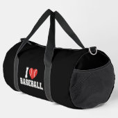 Sac De Sport J'aime le baseball (Coin droit)