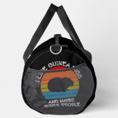 Sac De Sport J'Aime Les Cochons De Guinée Et Peut-Être 3 Person (Droite)
