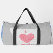 Sac De Sport j'aime ma mère (Recto)