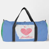 Sac De Sport j'aime mon frère (Recto)