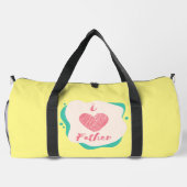 Sac De Sport j'aime mon père (Verso)