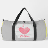 Sac De Sport j'aime mon père (Verso)