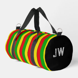 Sac De Sport Jamaïcain Rasta coloré rayé