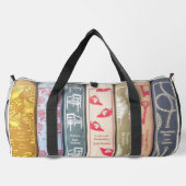 Sac De Sport Jane Austen Books + Quote (gray) (Verso)