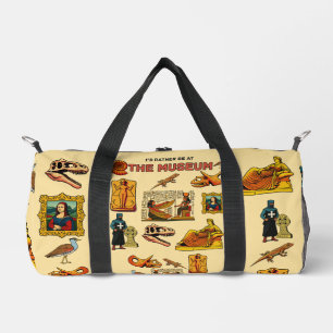 Sac De Sport Je préférerais être au musée