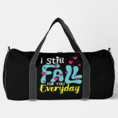 Sac De Sport Je tombe encore amoureux de toi chaque jour (Recto)