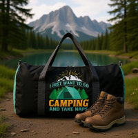Je veux juste aller camper et faire des siestes