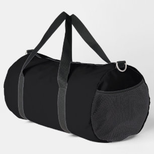 Sac De Sport Jet noir couleur solide