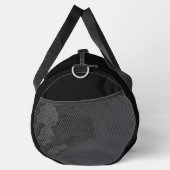 Sac De Sport Jet noir couleur solide (Droite)