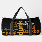 Sac De Sport Jeu sur le déplacement : Basketball Accessoire Tex (Verso)