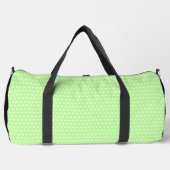 Sac De Sport Joli Vert Clair Et Petits Points Blancs (Recto)