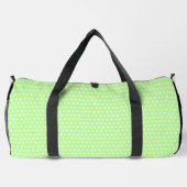 Sac De Sport Joli Vert Clair Et Petits Points Blancs (Verso)