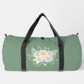 Sac De Sport Jolie aquarelle Pastel Floral (Verso)