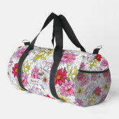 Sac De Sport Jolie fillette dynamique modèle floral (Coin droit)