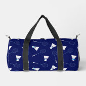 Sac De Sport Joueur de badminton Shuttlecock Patterned Monogram (Recto)