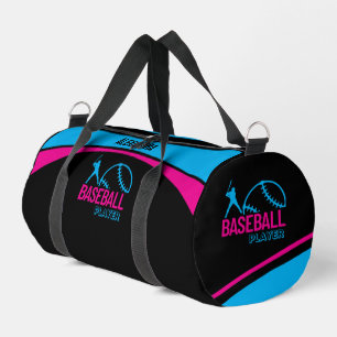 Sac De Sport Joueur de baseball, équipe, cadeau d'anniversaire