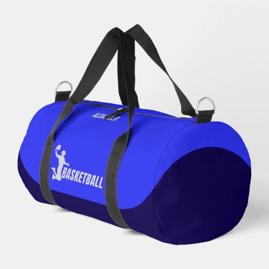 Sac De Sport Joueur de basket, Cadeau d'anniversaire, Équipe de (Coin gauche)