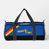 Sac De Sport Joueuse de basket, Anniversaire, drapeau allemand (Recto)
