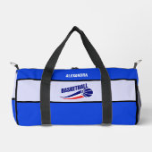 Sac De Sport Joueuse de basket, Anniversaire, France Drapeau (Recto)