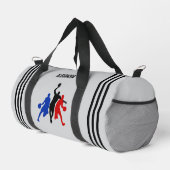 Sac De Sport Joueuse de handball, Cadeau d'anniversaire, Équipe (Coin droit)