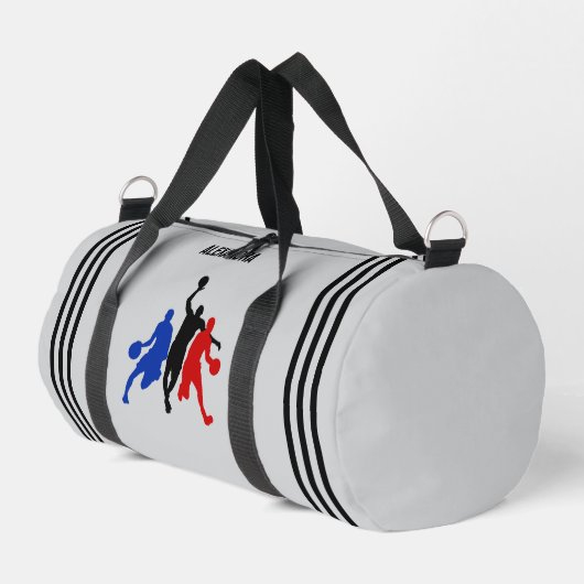 Sac De Sport Joueuse de handball, Cadeau d'anniversaire, Équipe (Coin gauche)