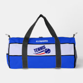 Sac De Sport Joueuse de tennis, Anniversaire, France Drapeau (Recto)