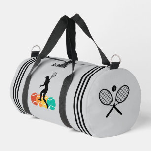 Sac De Sport Joueuse de tennis, Cadeau d'anniversaire, équipe