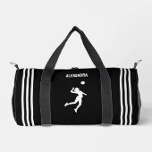 Sac De Sport Joueuse de volley, Cadeau d'anniversaire, Équipe (Recto)