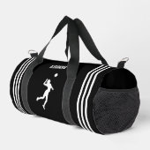 Sac De Sport Joueuse de volley, Cadeau d'anniversaire, Équipe (Coin droit)