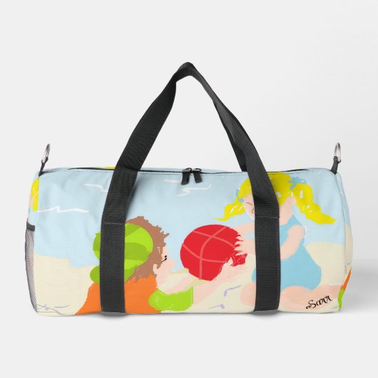 Sac de sport : Jour de plage (Verso)