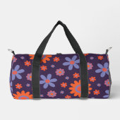 Sac De Sport Joyeuses Fleurs Rétro mignonnes les années 70 Hipp (Recto)