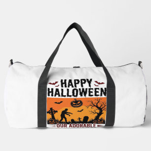 Sac De Sport Joyeux Halloween Petit-Fils Vintage Chemise Épouva