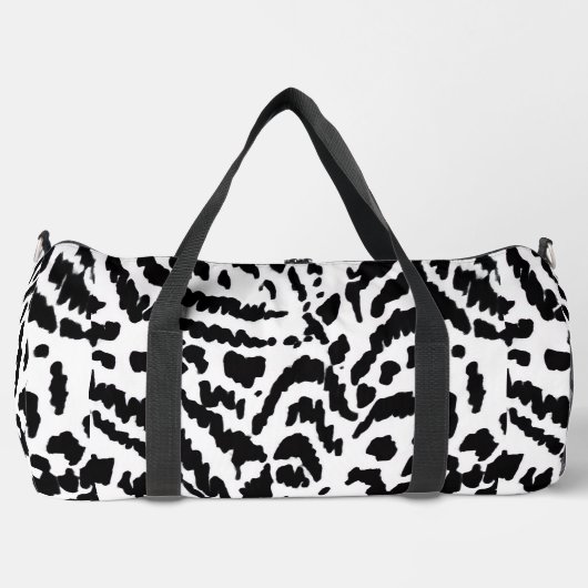 Sac De Sport Jungle Abstraite (Recto)
