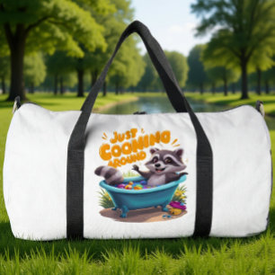 Sac De Sport Juste un raton laveur malicieux aventure de bain