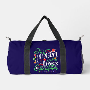 Sac De Sport Juste Une Fille Qui Aime Noël