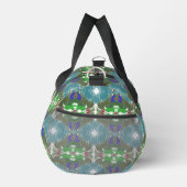 Sac De Sport Kaléidoscope de la marée émeraude (Droite)