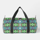 Sac De Sport Kaléidoscope de la marée émeraude (Verso)