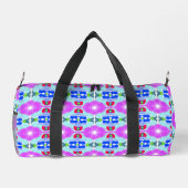 Sac De Sport Kaleidoscope Fleur d'Azur (Verso)