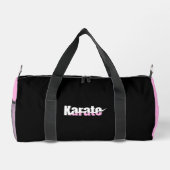 Sac De Sport Karate Martial Arts Girl Rose (Verso)