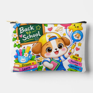 Sac de sport kawaii de retour à l'école pour chiot
