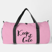 Sac De Sport Keep It Cute braided girl (Verso)