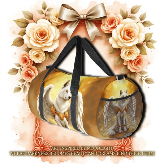 Sac De Sport Keeper of the Dawn – The White Winged Wolf. 