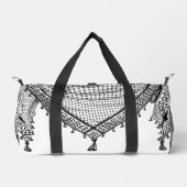 Sac De Sport Keffiyeh Écharpe palestinienne tissu traditionnel (Recto)